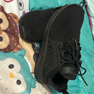 adidas X_PLR Athletic Shoe - Kid - Black Monochrome